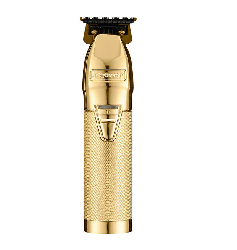 Babyliss Pro FX+ Upgraded All-Metal Lithium Clipper + Upgraded FX+ Outlining Cordless Trimmer (Combo) Gold