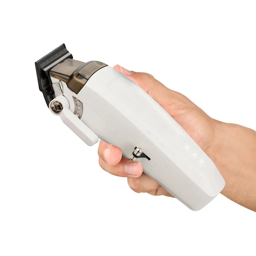 STYLECRAFT LIMITED EDITION SABER II CORDLESS DIGITAL BRUSHLESS MOTOR CLIPPER - WHITE (SC619) Sale price