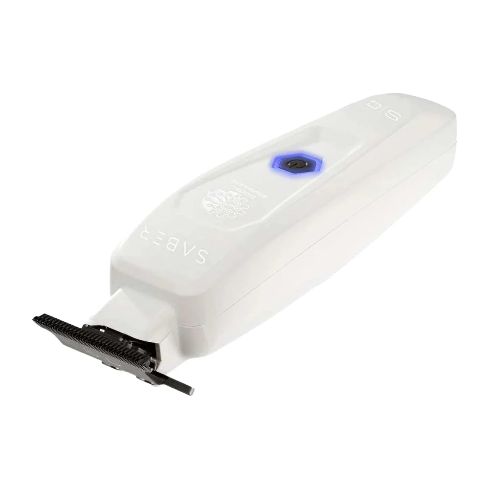 STYLECRAFT LIMITED EDITION SABER II CORDLESS DIGITAL BRUSHLESS MOTOR TRIMMER - WHITE (SC421W)