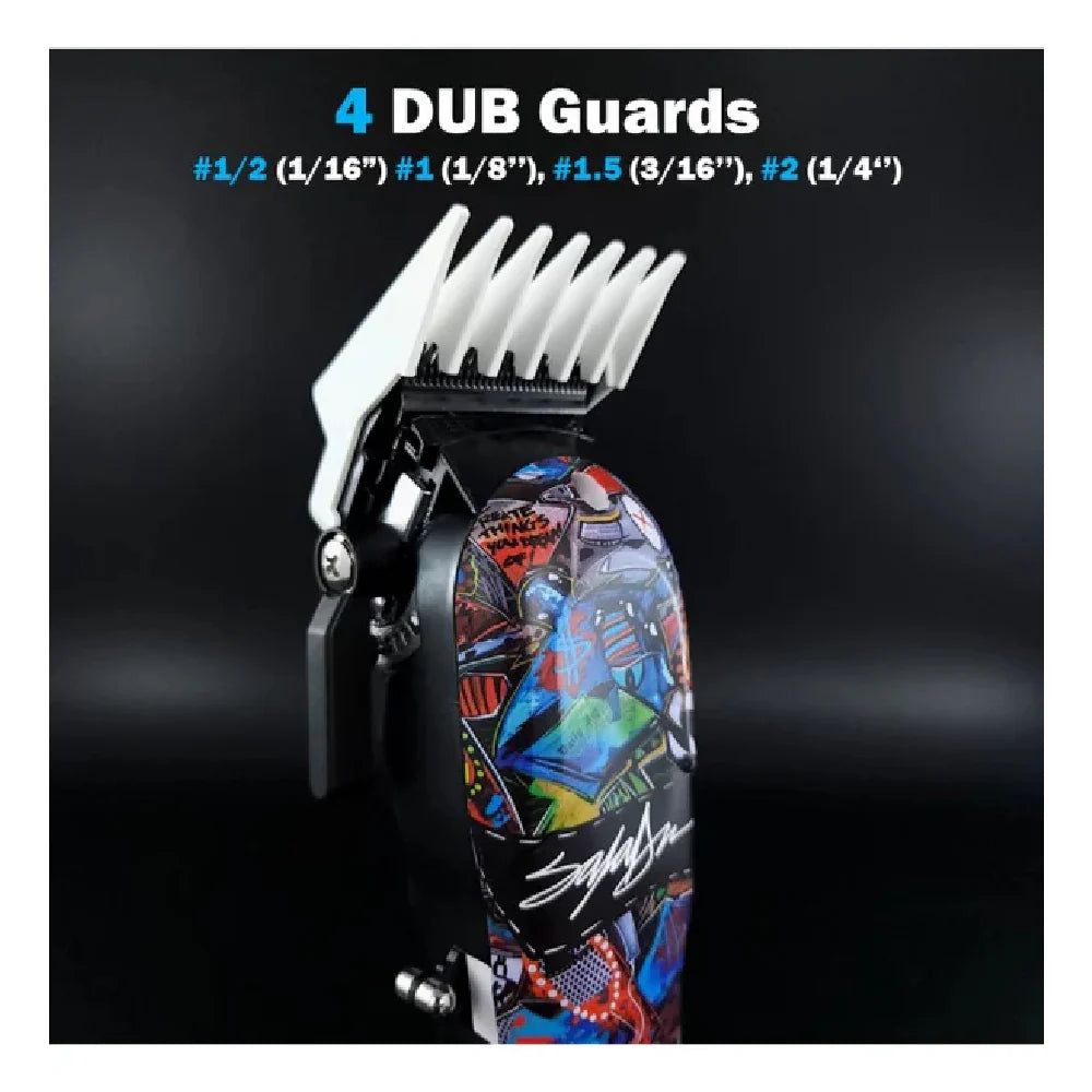 STYLECRAFT REBEL SUPER-TORQUE MODULAR CORDLESS CLIPPER W/ ECHO BLADE - KING SALADEEN LIMITED EDITION