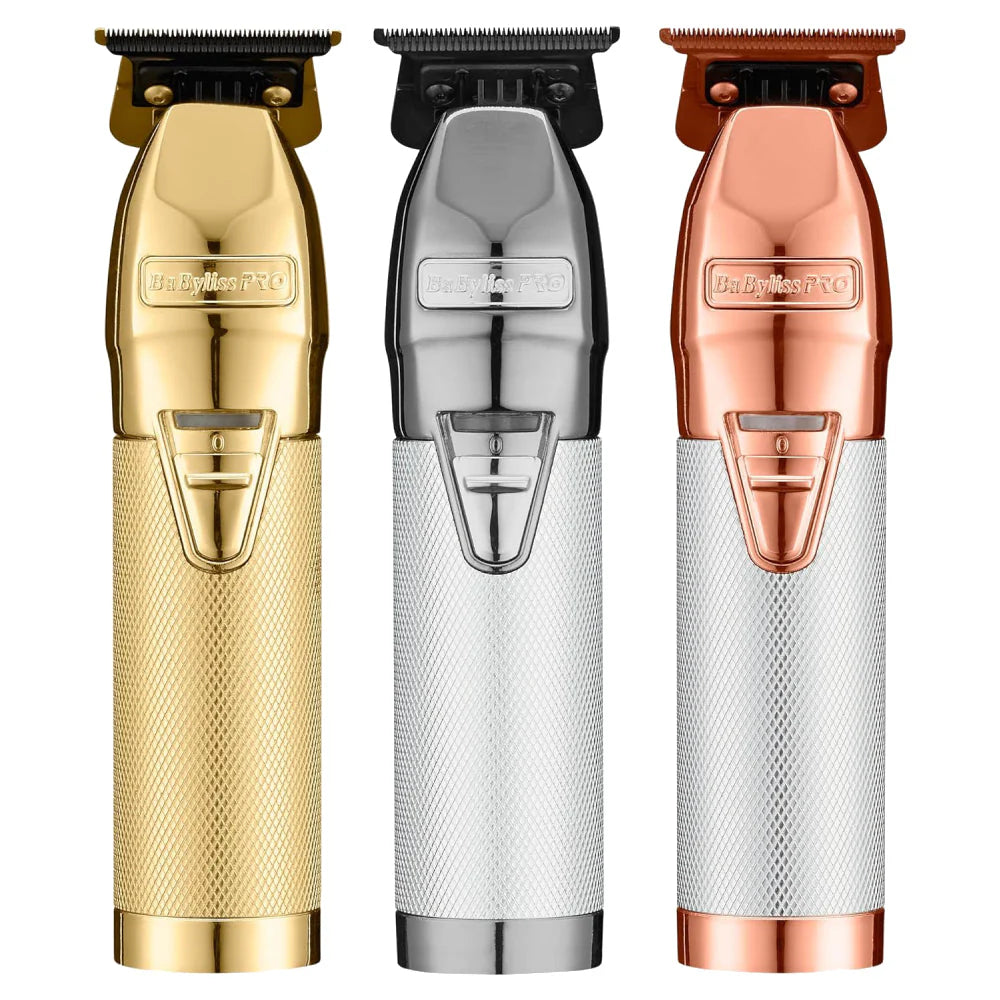 BABYLISS PRO FX+ UPGRADED ALL-METAL LITHIUM TRIMMER (GOLD / SILVER / ROSE GOLD)