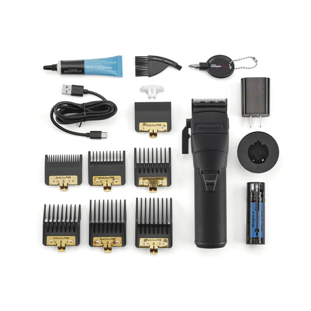 BABYLISS PRO FXONE GOLD/BLACK/BLUE/ROSE CORDLESS CLIPPER (#FX899)
