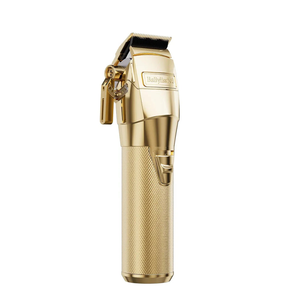 BABYLISS PRO FXONE GOLDFX CORDLESS CLIPPER + FXONE GOLDFX TRIMMER + FXONE GOLDFX SHAVER (COMBO) (#FX899G + # FX799G + #FXFX79FSG)