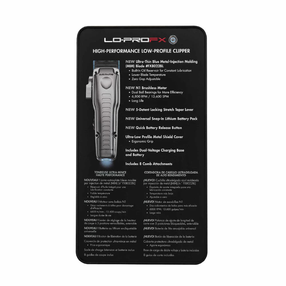 BABYLISS PRO FXONE LO-PRO CLIPPER (#FX829)