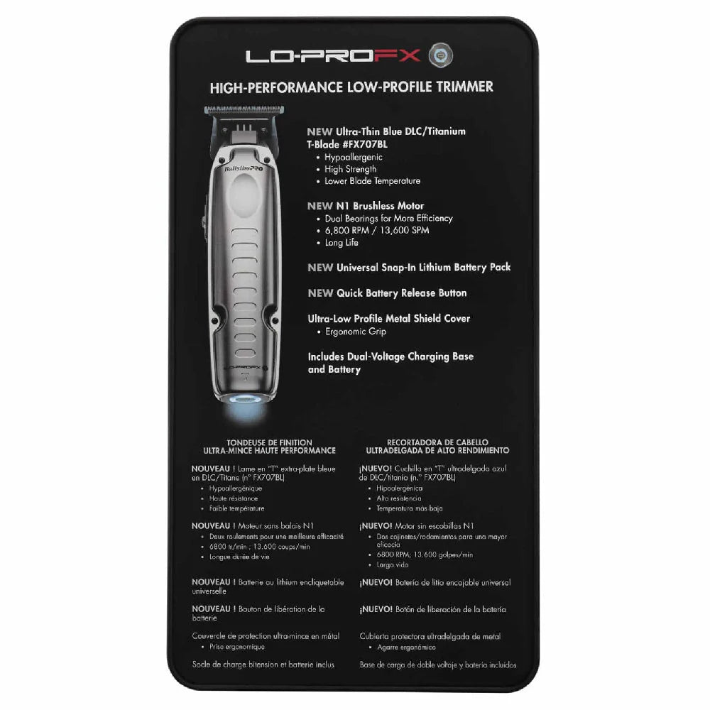 BABYLISS PRO FXONE LO-PRO TRIMMER (#FX729)
