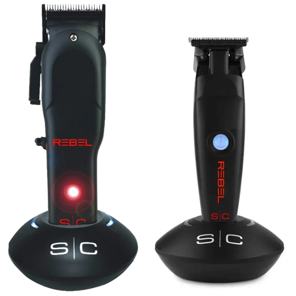 STYLECRAFT REBEL CORDLESS CLIPPER & REBEL CORDLESS TRIMMER (COMBO)