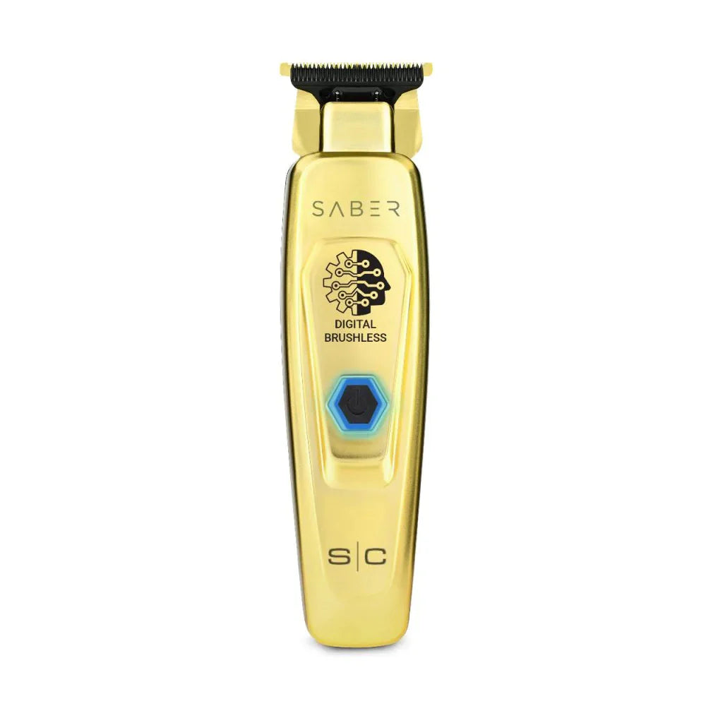 STYLECRAFT SABER 2.0 CORDLESS HIGH TORQUE CLIPPER + SABER TRIMMER - GOLD (COMBO)