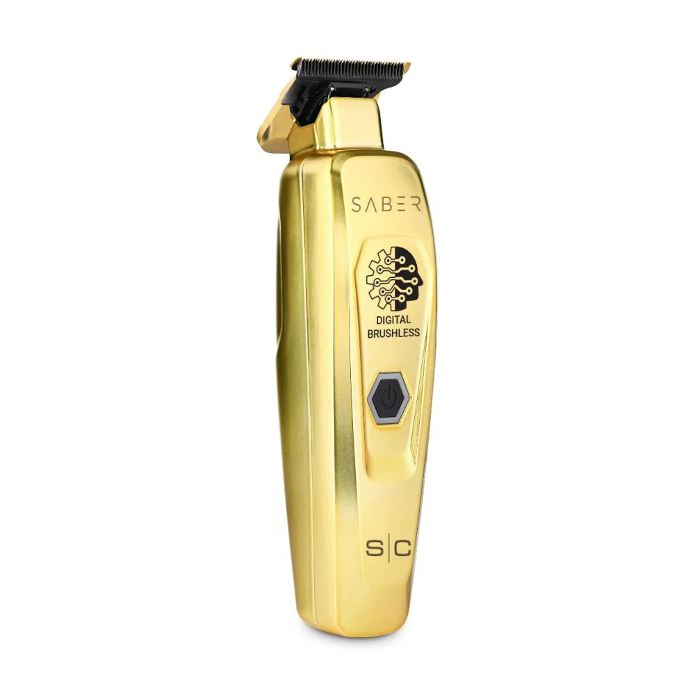 STYLECRAFT SABER 2.0 CORDLESS HIGH TORQUE CLIPPER + SABER TRIMMER - GOLD (COMBO)